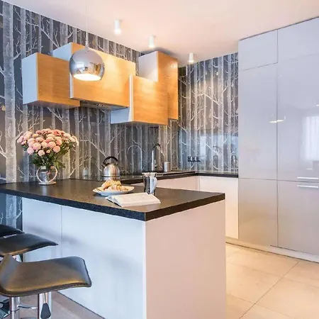 A Flat With View On Palace Of Culture Center Varşova