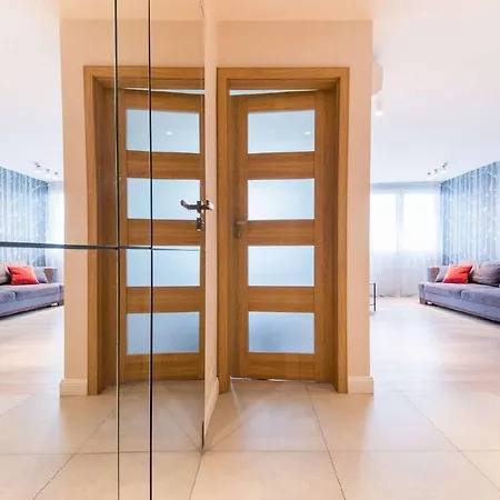 A Flat With View On Palace Of Culture Center Apartment